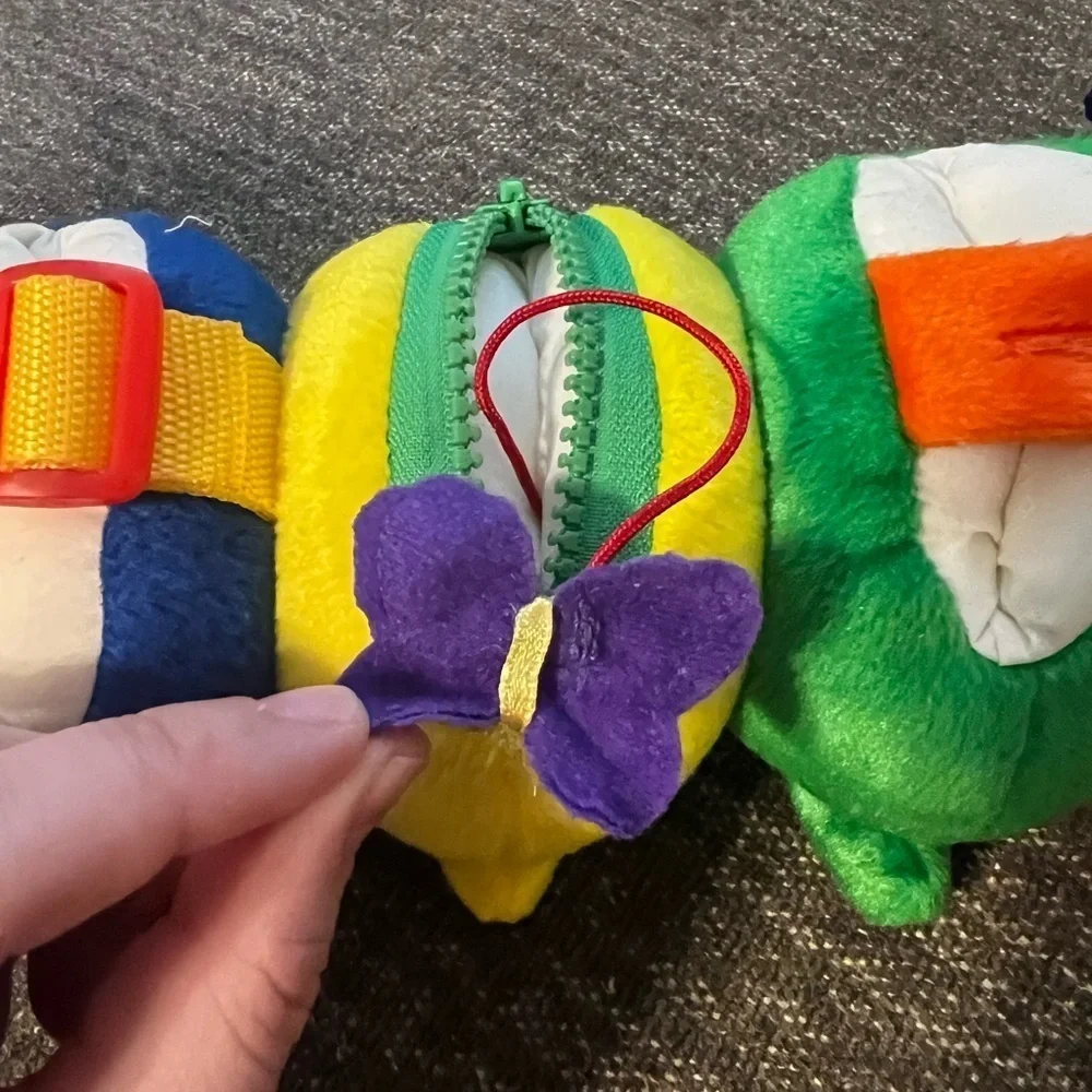 Discovery Toys 21” Caterpillar Dress-A-Pillar Plush Learning Toy 2000